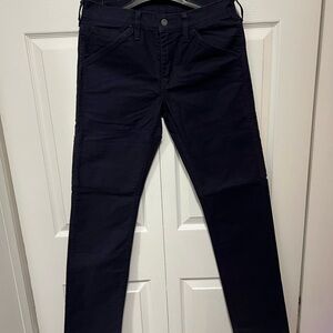Levi's Men's 511 Workwear Dark Blue Slim Utility Jeans/Pants | Size 30x32